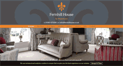 Desktop Screenshot of fernhillhouse.co.uk